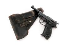 WWII German Walther ac-44 P.38 Semi-Automatic Pistol