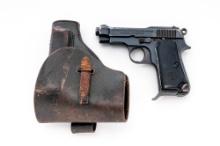 WWII Beretta Model 1934 Semi-Automatic Pistol, with Two Magazines and Holster