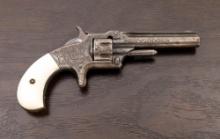 Engraved Smith & Wesson Model No. 1 3rd Issue Tip-Up Revolver