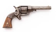 Civil War-Era Allen & Wheelock Rimfire Sidehammer Pocket Revolver, First Model