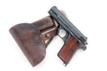 German Waffen Marked WWII Hungarian Femaru Model 1937 (37M) Semi-Automatic Pistol