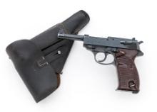 WWII German Spreewerk cyq P.38 Semi-Automatic Pistol