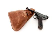 Japanese Type 14 Nambu Semi-Automatic Pistol, with Magazine and Holster