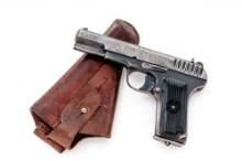 Soviet TT-33 Tokarev Semi-Automatic Pistol, with Holster