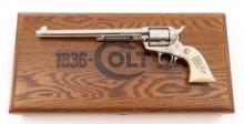 Scarce Colt 150th Anniversary Engraving Sampler 3rd Generation Buntline Single Action Army Revolver