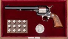 Cased Colt Single Action Army Sam Colt Sesquicentennial (1814-1964) Revolver