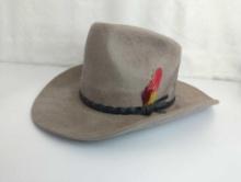 DYNAFELT 7 1/4 COWBOY HAT THE WATER REPELLENT FUR BLEND