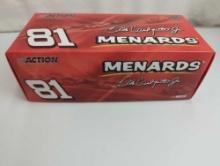 DALE EARNHARDT JR #81 MENARDS 2005 MONTE CARLO 1:24 SCALE REPLICA DIE CAST STOCKCAR