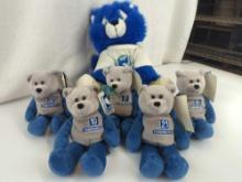 TIMBERWOLVES BEANIE BABIES & DUNKIN THE TIMBER PUP 10/#21/#5/#7/#32