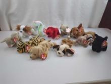 TY BEANIE BABIES ALL WITH TAGS