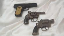 HUBLY TROOPER - DANDY- ARMY 45 TOY CAP GUN LOT- NON-WORKING