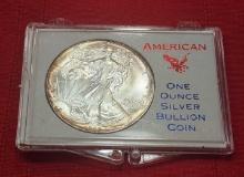 1987 AMERICAN LIBERTY 1 OZ. FINE SILVER - ONE DOLLAR COIN