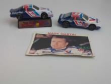 MARK MARTIN #6VALVOLINE STOCKCARS 1:64 SCALE W/ DRIVER CARD