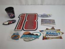 MAGNETS KANSAS SPEEDWAY PHONENIX RACEWAY PIN #6 SHOT GLASS