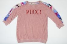 Emilio Pucci Kids Chenille Sequined Sweatshirt