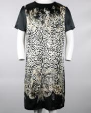 Roberto Cavalli Junior Black Silk Dress New W/Tag