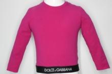 Dolce and Gabbana Children's Logo-Waistband Top