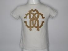 Roberto Cavalli Junior RC Glitter Mono Logo T-shirt