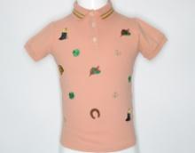 Gucci Children's Rare Polo Shirt W/Embroidery