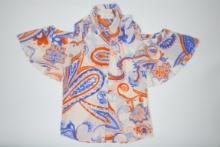 Roberto Cavalli Junior Bandana Print Silk Shirt