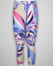 Emilio Pucci Kids' Geometric Print Leggings