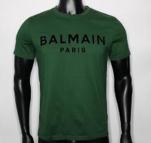 Balmain Paris Men's Green T-shirt