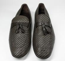 Ermenegildo Zegna Men's Pelletessuta L'Asola Shoes