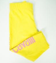 Roberto Cavalli Junior Neon Yellow Leggings W/Logo