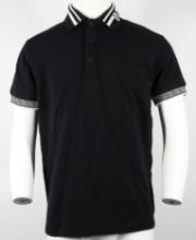 Young Versace Boys' Greca Polo in Black