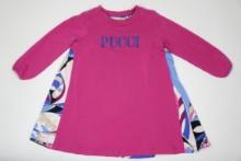 Emilio Pucci Girls' Fuchsia Dress W/Print