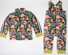 Gucci Baby Rainbow Tiger Overalls W/Jacket