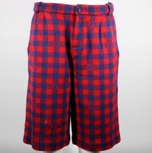 Gucci Children's Blue and Red Cotton Shorts