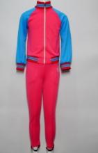 Gucci Girl Color Block Printed Jacket and Joggers Set