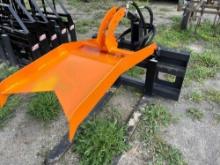 163 Wolverine Pallet Forks with Hydraulic Grapple