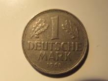 Foreign Coins: 1968 W. Germany 1 Mark