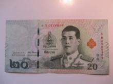 Foreign Currency: Thailand 20 Baht