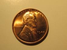 US Coins: 1xBU/Clean 1944 Wheat penny