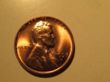 US Coins: 1xBU/Clean 1957-D Wheat penny