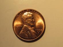 US Coins: 1xBU/Clean 1958 -D Wheat penny