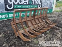 Pemberton 122" Rake to suit John Deere 644K Wheeled Loader