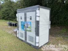 Unused 4' x 7' x 8'  Portable Toilets c/w Double Closestools