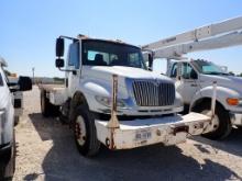 2009 INTERNATIONAL DURASTAR SERVICE TRUCK, 99386 MILES,  DAY CAB, MAXXFORCE