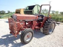 INTERNATIONAL 385 TRACTOR, 1626 HRS,  ROPS, 2WD, 46HP 2.5L 3CYL DIESEL, 8SP