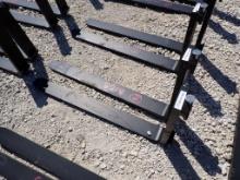 PALLET FORKS,  (2), NEW, 42", AS IS WHERE IS