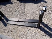 PALLET FORKS,  (2), NEW, 42", AS IS WHERE IS