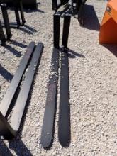 PALLET FORKS,  (2), NEW, 5', AS IS WHERE IS