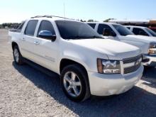 2011 CHEVROLET AVALANCHE LTZ SUV, 180852 MILES,  4DR, 5.3L GAS, A/T, A/C, S