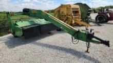 JOHN DEERE 830 MOCO MOWER CONDITIONER,  10' CUT WIDTH, ADJUSTABLE ANGEL RAN