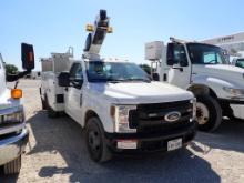 2019 FORD F350 SERVICE TRUCK, 64,823+ mi,  SINGLE CAB, 6.2 GAS, AUTO, PS, A