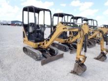 2018 CAT 301.4C MINI EXCAVATOR, 1600 HRS,  CANOPY, DIESEL,, 9" RUBBER TRACK